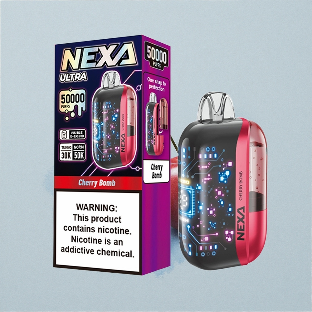 NEXA Ultra 50000 Puffs Черешов Бомп 20мл 5% Никотин