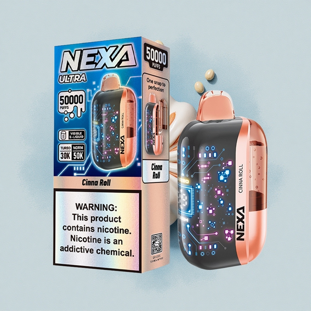 NEXA Ultra 50000 Puffs Канен Рол с Двойна Мрежа и 20мл Капацитет