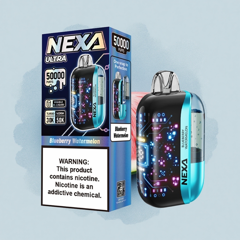 NEXA Ultra 50000 Puffs Боровинка Диня Ултра 5% Никотин 20мл Тип-C