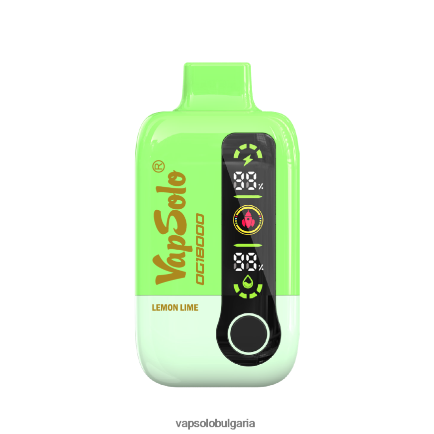 VapSolo Bulgaria - VapSolo DG18000 вейп за еднократна употреба H6H0BB50 лимонов лайм