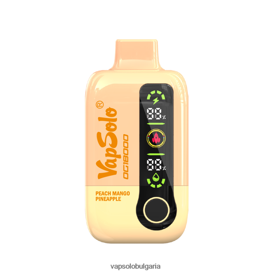 VapSolo Disposable - VapSolo DG18000 вейп за еднократна употреба H6H0BB53 праскова манго ананас
