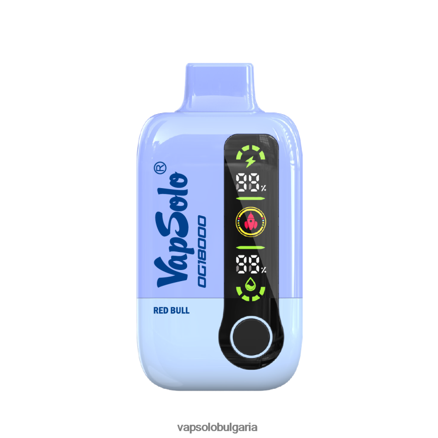 VapSolo Vape - VapSolo DG18000 вейп за еднократна употреба H6H0BB55 червен бик