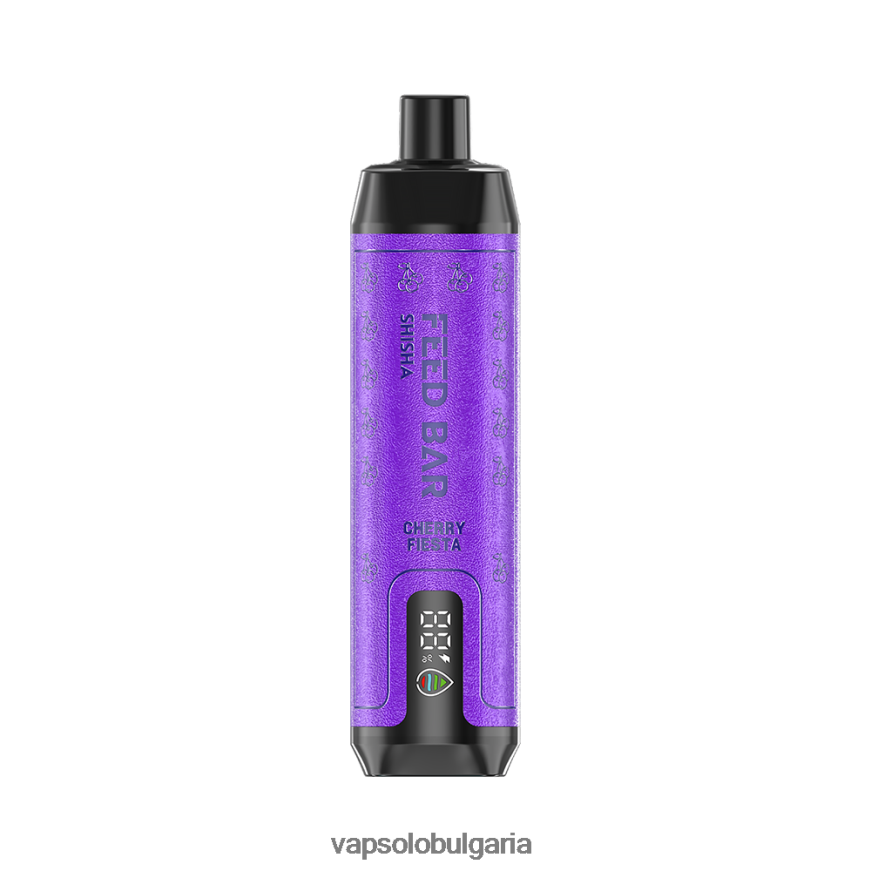 VapSolo Buy - VapSolo SHISHA вейп за еднократна употреба H6H0BB5 черешова фиеста