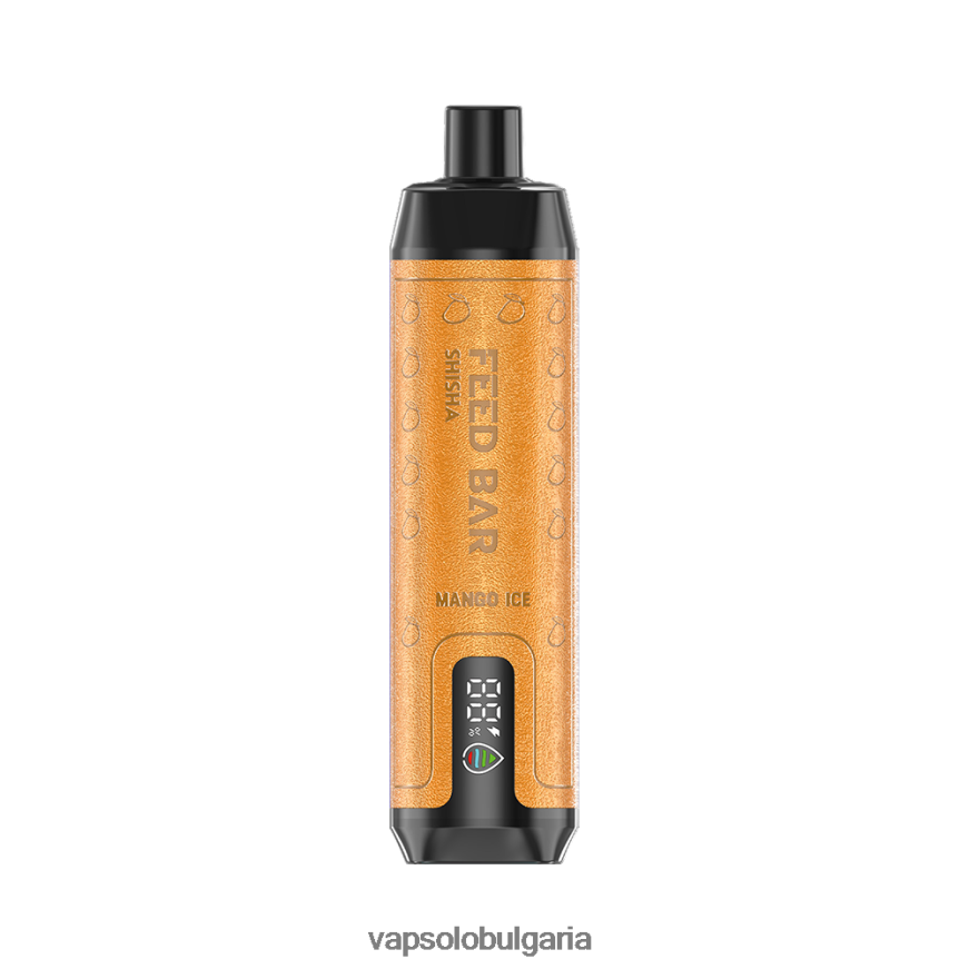 VapSolo София - VapSolo SHISHA вейп за еднократна употреба H6H0BB9 лед от манго