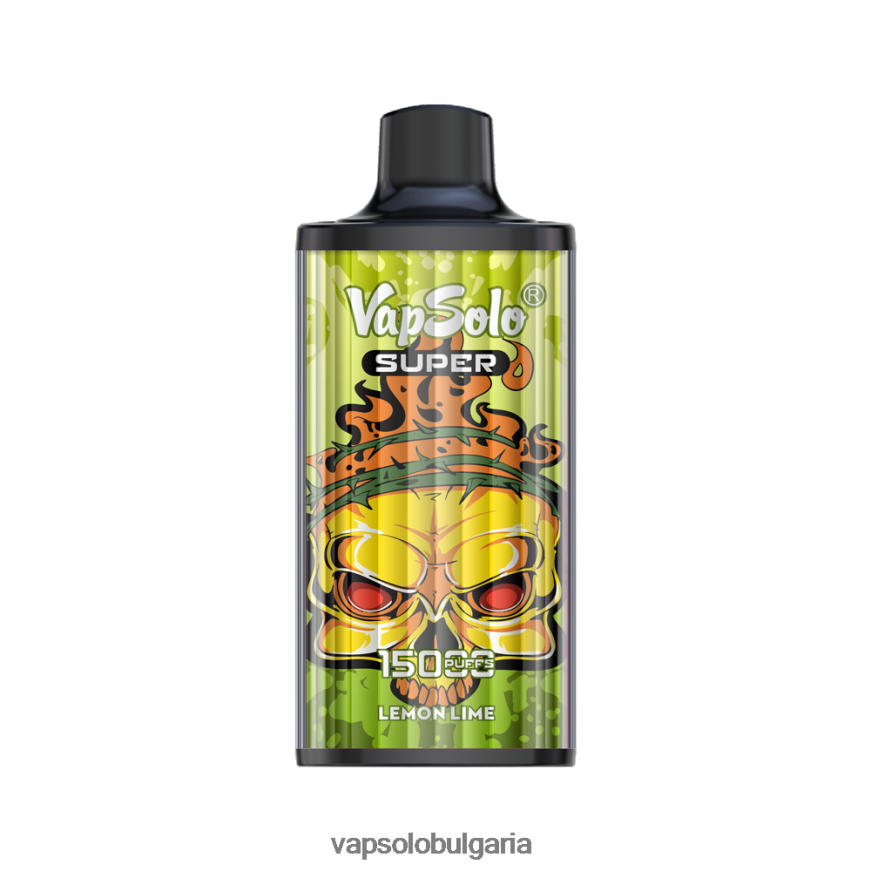 VapSolo Disposable - VapSolo SUPER вейп за еднократна употреба H6H0BB18 лимонов лайм